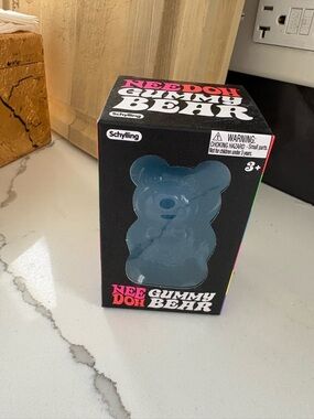 Needoh Gummy Bear Toy - Blue